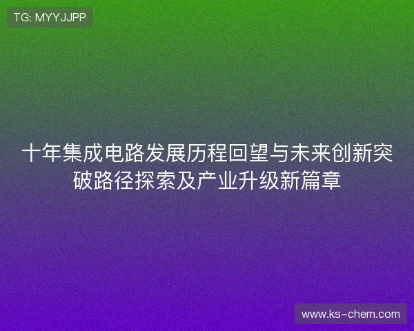 十年集成电路发展历程回望与未来创新突破路径探索及产业升级新篇章 十年集成电路发展历程回望与未来创新突破路径探索及产业升级新篇章